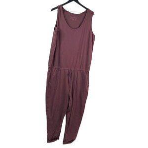 Life is Good Crusher Flex Romper Jumpsuit Sleeveless Lounge Purple XXL